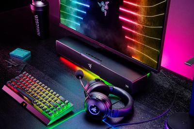 Soundbar RAZER Leviathan V2, 65W, THX Spatial Audio, Bluetooth 5.2, i zi