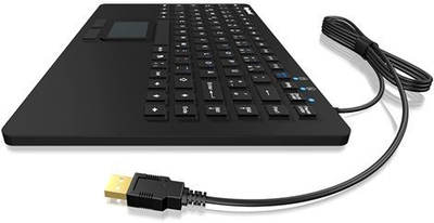 Тастатура Keysonic KSK-5230IN, со кабел, US, Црна