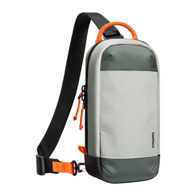 Çantë crossbody Tomtoc Sling, për Nintendo Switch 2 Model 2025, mbrojtëse, gri