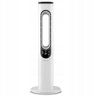 Ventilator pa fletë Sencor SFT 3703WH, 95cm, me telekomandë, i bardhë