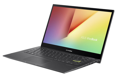 Laptop ASUS VivoBook Flip 14 TP470EA-EC324W, 14", Intel Core i3, 8GB RAM, 512GB SSD, Intel® UHD Graphics, i zi