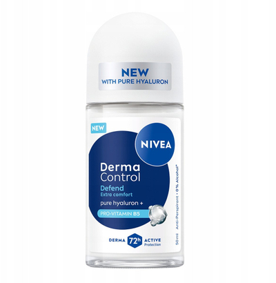 Deodorant roll on NIVEA Derma Control Defend, antiperspirant, 50ml