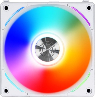 Ventilatorë PC Lian Li UNI FAN AL120, 120mm, RGB, të bardhë, set me 3 copë