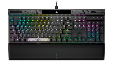 Tastierë gaming Corsair K70 MAX RGB, mekanike magnetike, PBT double shot, gri çelik