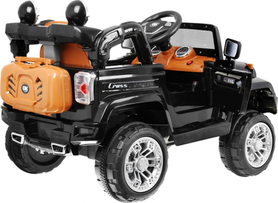 Makina elektrike për kalamaj Ramiz JJ245, off-road, me MP3 dhe drita LED, e zezë