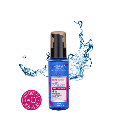 Serum për flokë Urban Care Hyaluronic Acid & Collagen, 75 ml