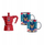 Xhezve për kafe Bialetti Moka Express, 6 filxhanë, alumini, shumëngjyrëshe