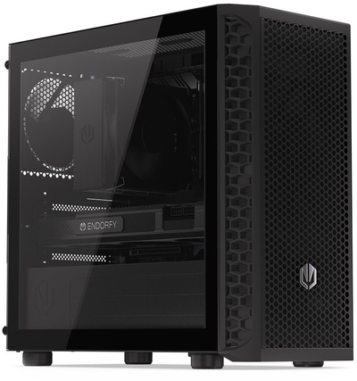 Karcase kompjutri Endorfy Signum M30 Air, microATX, xham i temperum, e zezë