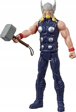 Figurë aksion Marvel Avengers Titan Hero Thor, 12", me lëvizje