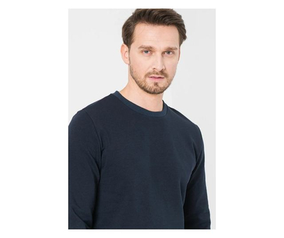Bluza PEGAS Men Cotton Casual, pambuk, për meshkuj, blu e errët