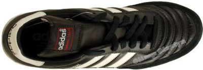 Këpucë futbolli adidas Mundial Team TF 019228, për terren artificial, lëkurë natyrale, bardh e zi