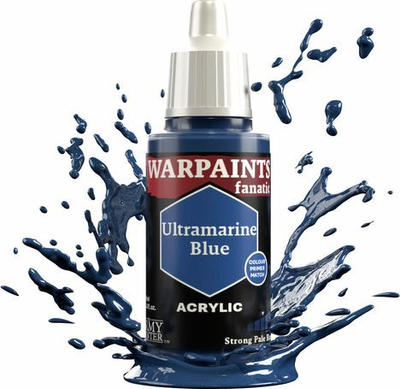 Ngjyrë akrilike The Army Painter Warpaints Fanatic Ultramarine Blue, 18ml, blu