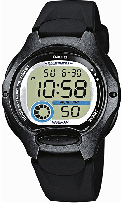 Orë digjitale për fëmijë Casio LW-200-1BVEG, e zezë