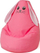 Puf sako Go Gift Rabbit, 105 x 80 cm, rozë