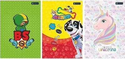 Fletore A4 ASTRA, 32K, tri rreshta me ngjyra, set 10 copë