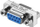 Adapter MicroConnect DB9 femër në DB9 femër, argjendtë