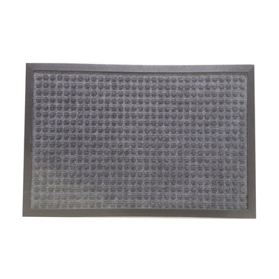 Влошка за влез Domoletti DOORMAT VCW-RPP-2046, 40 x 60 cm, дебелина 10 mm, сива