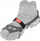 Cramponë për ecje Naturehike NH19HJ001, 19 dhëmbë, për këpucë 39‑43, gri