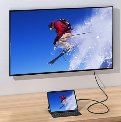 Кабел Equip USB-C во DisplayPort, 1.0m, 4K 60Hz, црна