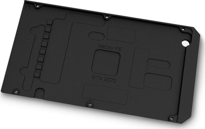 Backplate alumini EKWB Vector FE, për NVIDIA GeForce RTX 3070 FE, 97.9x178mm, i zi