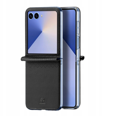 Mbulesë telefoni Dux Ducis Samsung Galaxy Z Flip7, mbrojtëse, e zezë
