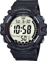 Orë dore Casio AE1500WH 1, dixhitale, rezistente ndaj ujit 100m, e zezë
