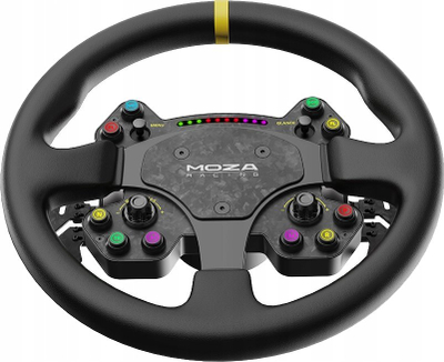 Tригер за игри MOZA Racing RS V2 RS25, 33 cm, кожа, црн