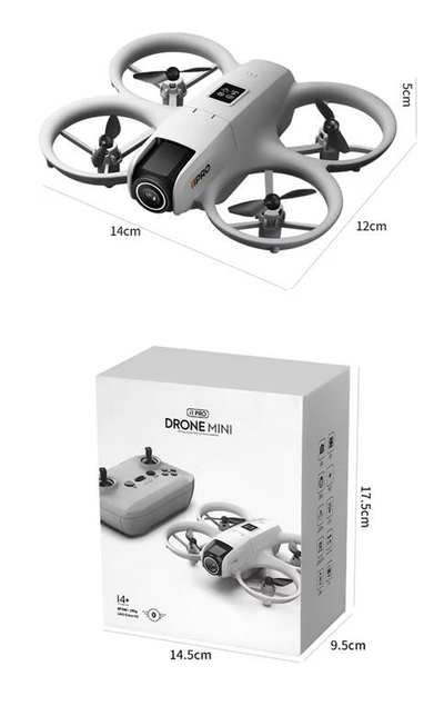 Mini Dron me kamere , i bardhe . UNIMIKS