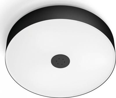 Llambë tavani LED Philips Hue Fair, 25W, Bluetooth, 44.4cm, e zezë