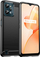 Mbrojtëse telefoni Hurtel Carbon Case Realme C31, silikoni fleksibël, pamje karbon, e zezë