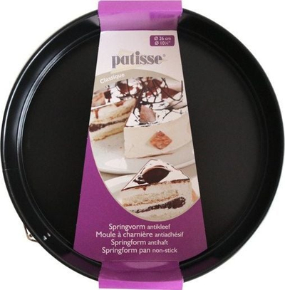 Formë për tortë Patisse Springform Classic, 26 cm, jo ngjitëse, gri