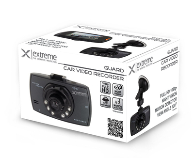 Kamerë makinash Extreme Guard XDR101, 2.4", 1080p, e zezë