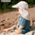 Kapele bebe Lässig Sun Protection, UPF 80, 3-6 muaj, blu