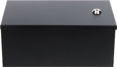 Kuti elektrike Enclosure TPR 1, metalike, 240 x 150 x 100 mm, e zezë