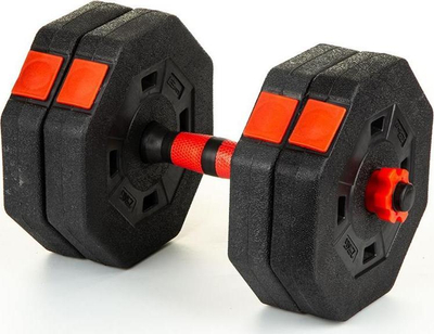 Hantelë e rregullueshme EB Fit 2in1, 10kg, set