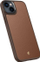 Kapak telefoni Spigen Cyrill Kajuk Mag MagSafe, për iPhone 14 Plus, lëkurë PU, kafe Saddle Brown