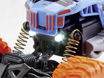 Lodër makinë me telekomandë Revell Destroyer XS, shkalla 1:18, 2.4 GHz, LED, blu