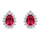 Set stoli Brilio Silver SET226WR - vathë + varëse