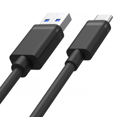 Kabllo Unitek, USB-A / USB-C, 0.25 m, e bardhë