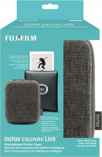Futrollë Fujifilm Instax SQ Link Hardshell Case, për printer portativ, gri mocha
