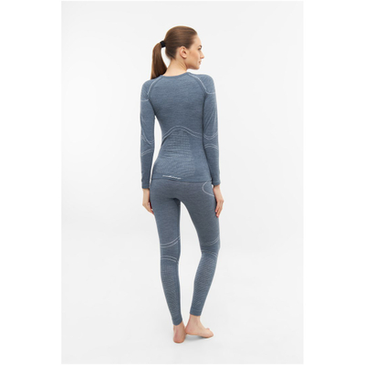 Set termoaktiv Viking Prima Pro Merino W 500/22/5757/08, për femra, gri