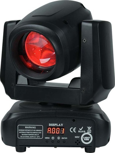 Projektor skenik Light4Me Focus Beam 100, LED 100W, moving head, i bardhë