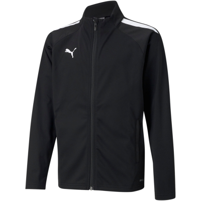 Jaketë për fëmijë Puma Team Liga Training, dryCELL, me zinxhir, blu