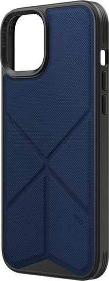 Mbrojtëse telefoni Uniq Transforma për iPhone 14 Plus 6.7", me mbajtëse, shkon me MagSafe, blu