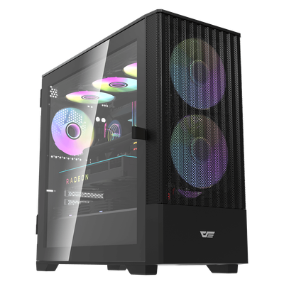 Kasë Darkflash DK415M, M-ATX, e zezë
