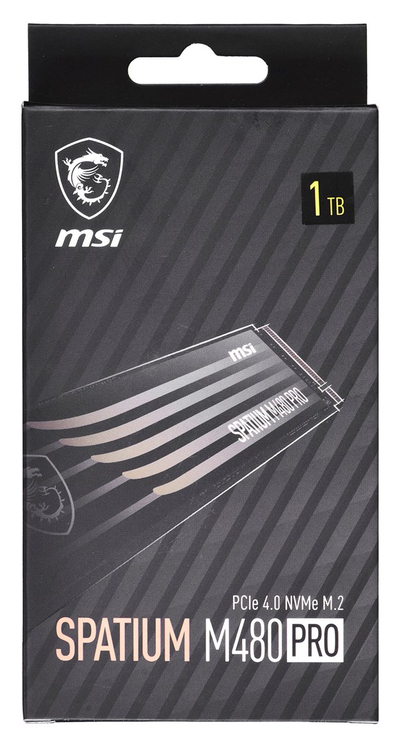 Disk SSD MSI SPATIUM M480 PRO, 1TB, PCIe 4.0 NVMe M.2, i zi