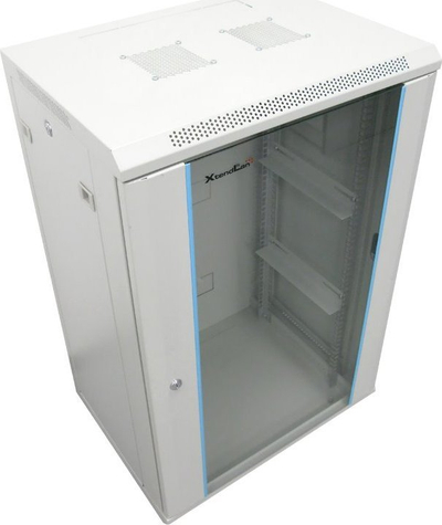Kabinë rack XtendLan 19" 22U, 600x600 mm, mban deri 60 kg, gri