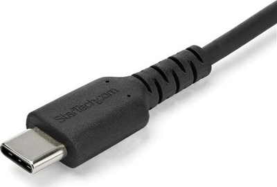Kabllo USB StarTech 2m, USB A në USB C, 3A 60W, e zezë