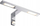 Llambë pasqyre Paulmann Galeria Double Hook, LED, IP44, krom i shkëlqyem