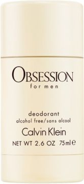 Deodorant stik Calvin Klein Obsession, pa alkool, 75g, për burra